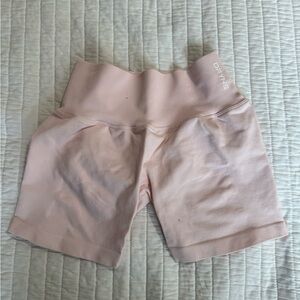 DFYNE x Hannah Pearson 4.5” shorts. Size S. Color “Quartz”